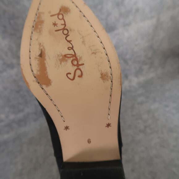 Splendid Shoes Womens 6 Bootie Niva Black Suede Leather Pointed Toe Ankle Boots - Picture 15 of 16